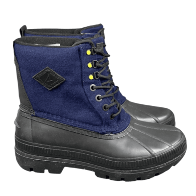 SPERRY Ice Bay Wool Navy Boots mens size 8.5 (new without Box) Men main image 4