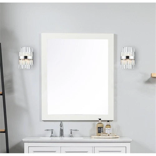 Elegant Lighting Serephina 8" Iron and Crystal Bath Sconce in Chrome - Picture 7 of 7