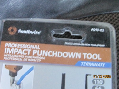 Southwire PDTP-K1 Professional Impact Punchdown Tool 1 *New - Picture 4 of 4