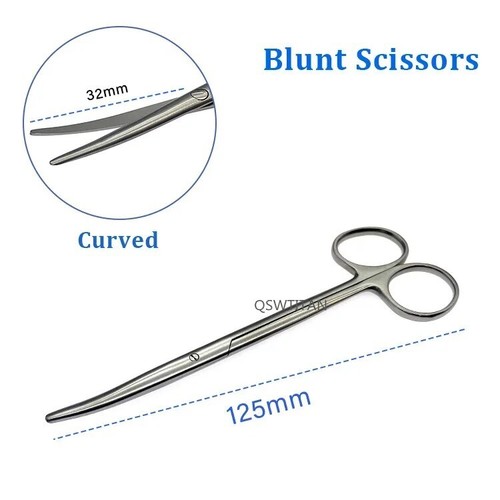 Surgical Blunt scissors Operating scissors Stainless steel Surgical Instruments - Picture 22 of 22
