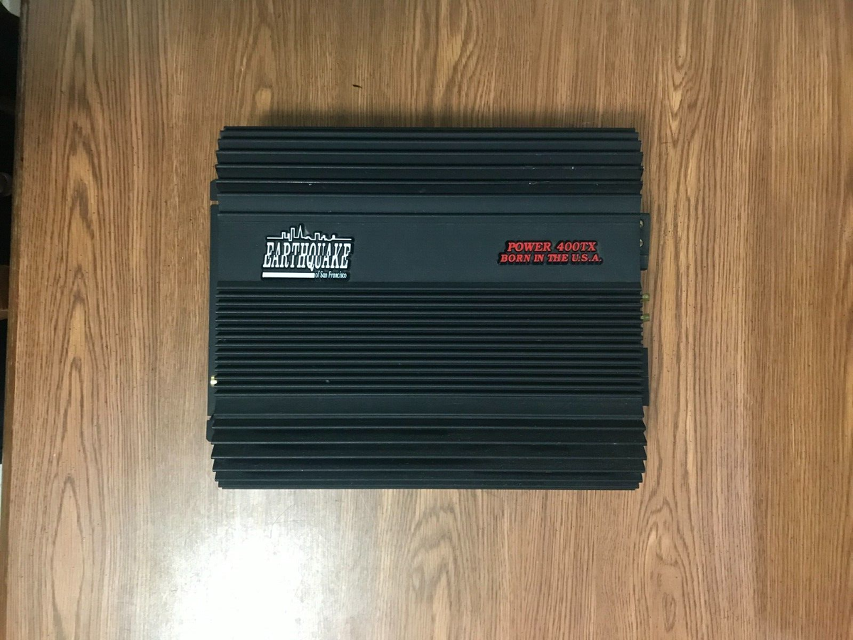 EARTHQUAKE POWER 400TX アンプ Earthquake 400tx | eBay