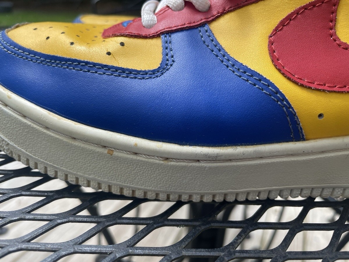 Nike Air Force 1 SUPERMAN edition- US MEN 9 *rough Condition | eBay 