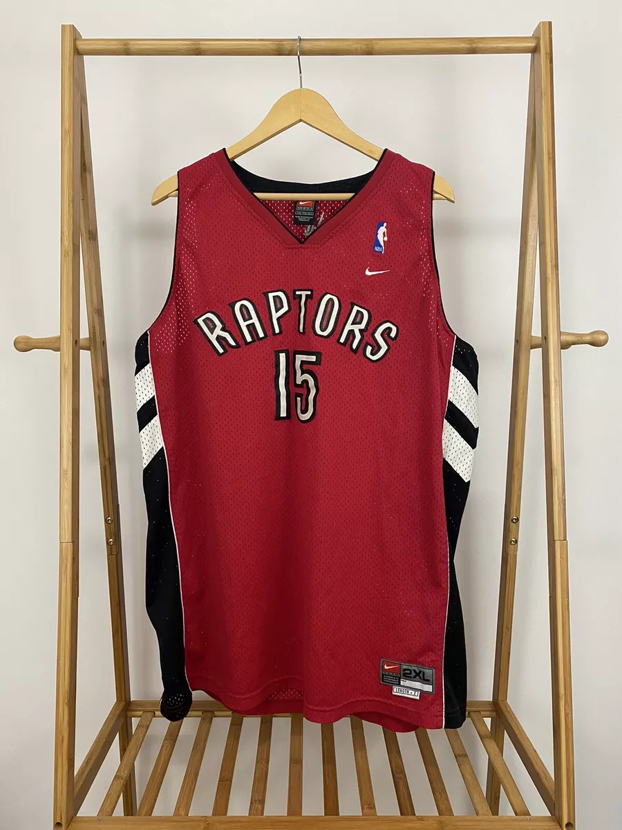 RARE VTG Authentic Vince Carter Toronto Raptors Stitched Nike