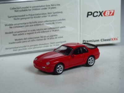(KI-01-34) Premium Classixxs PCX87 Porsche 968 Coupé rot in 1:87 in OVP
