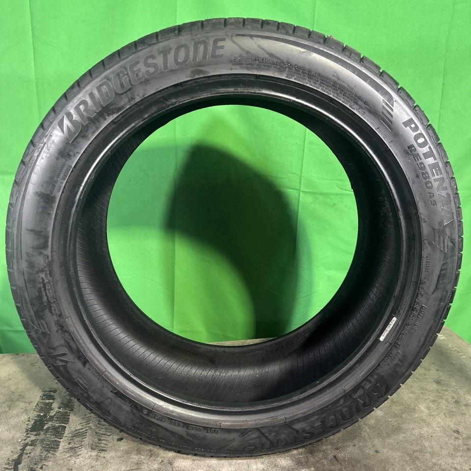Single,Used-245/45R19 Bridgestone 98W 9/32 DOT 3720 | eBay