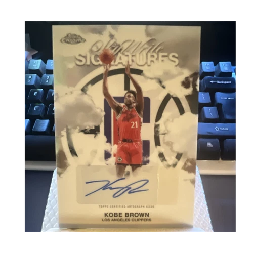 2025 Topps Chrome Kobe Brown Sky Write Signatures (RAW)