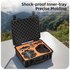 Hard Shell Carrying Case Shoulder Strap For DJI Neo 2 Fly More Combo Waterproof