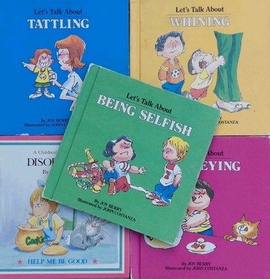Vintage 80s Joy Berry's ''Let's Talk About'' series Manner Behavior Retro (5)
