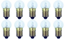 CEC Industries #432 Bulbs, 18 V, 4.5 W, E10 Base, G-4.5 shape (Box of 10)