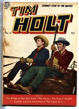 Tim Holt Comics #14--comic book--1950--Frank Bolle--Golden Age Western Ghost Rid