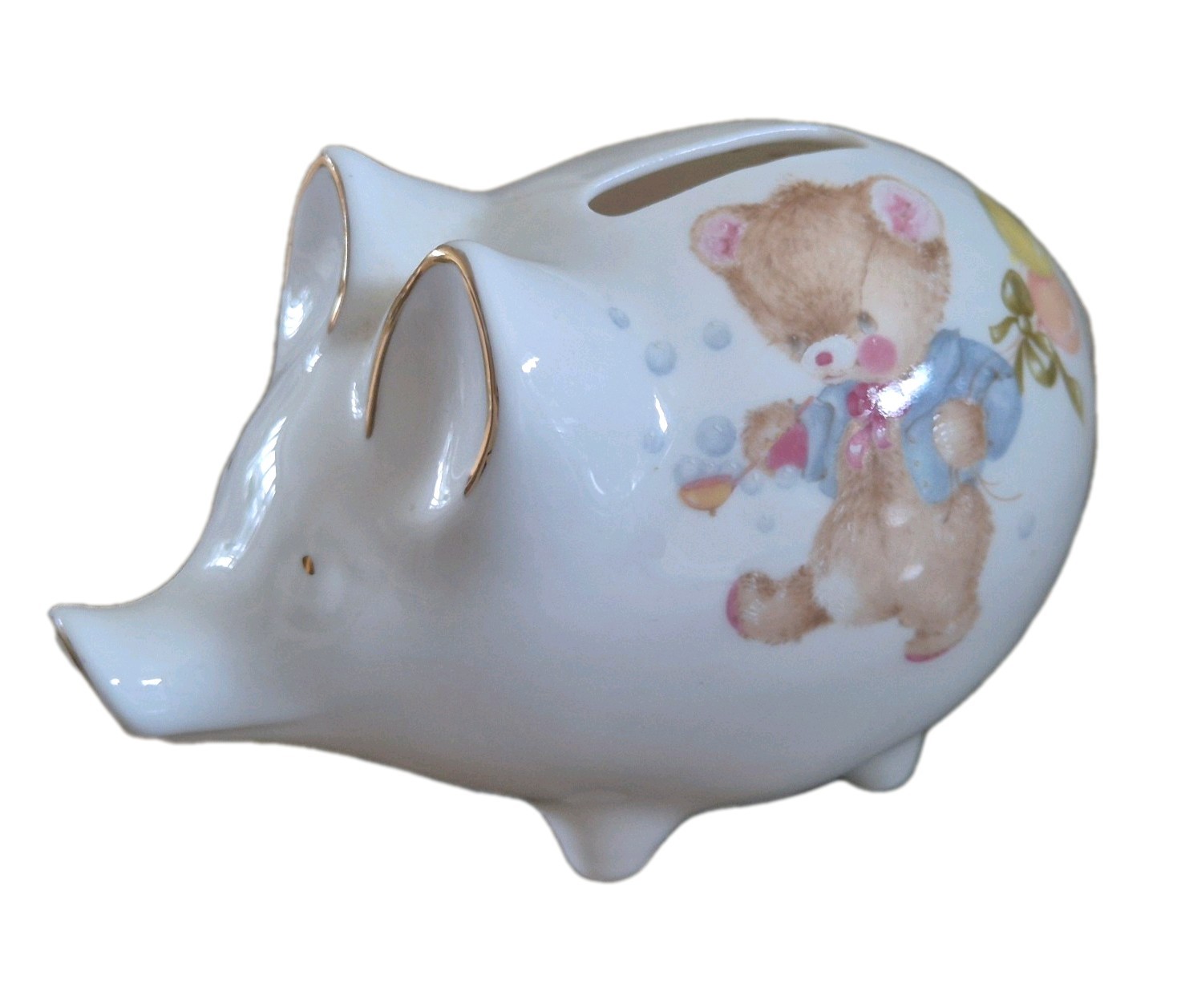 Polly Anna elephant money box. Vintage. Very good condition.