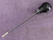 Mini R56 R55 Auto Gear Knob Leather Black Chrome Trim Cooper One R57 R60 7584237