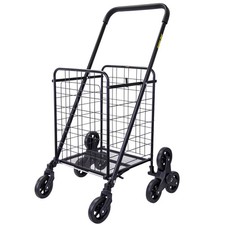 dbest products Stair Climber Cruiser Cart Shopping Grocery Rolling Folding