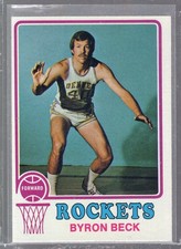 1973 74 Topps #258 Byron Beck o/c
