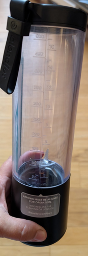 Blendjet 2 Portable Blender 16oz Black, Cordless, Rechargable USB- C - Picture 12 of 18