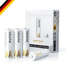 Wiederaufladbare Lithium AA Batterien 1,5V, hohe Kapazität, ideal für Gaming ...