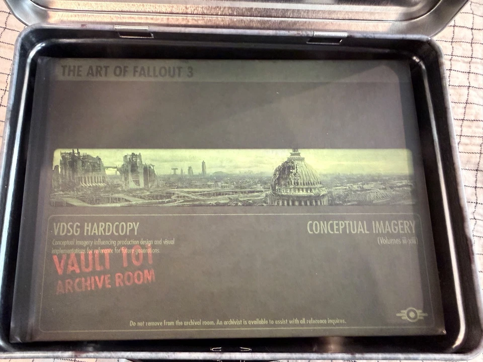 Reloj Pip-Boy 3000 Precintado • Fallout 3 Survival Edition Xbox 360 (Sin Juego) Foto 3 de 4