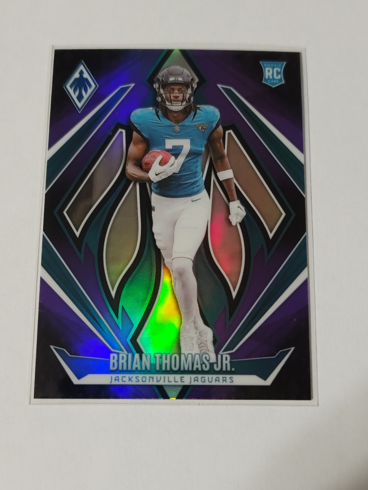 2024 Panini Phoenix - Rookies Brian Thomas Jr. #164 Purple Fade (RC) Jaguars