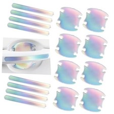 Car Door Bowl and Handle Protector, Anti-Collision 16 PCS Multicolored