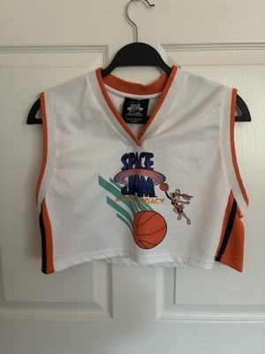 Vintage Space Jam Crop Top Women's Size (Small) Forever21