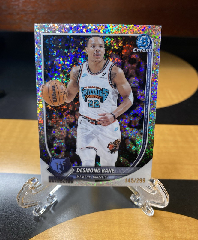 Topps 2025-26 Bowman Chrome Desmond Bane Speckle Refractor /299 BCV-138