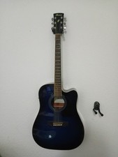 Ibanez Akustikgitarre/Westerngitarre Cutaway, 6-saitig, blau