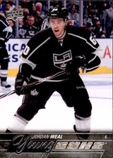 2015-16 Upper Deck #202 Jordan Weal YOUNG GUNS ROOKIE (RF 21114)