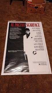 SCARFACE 1983 ROLLED SS 27X41 ORIG MOVIE POSTER AL PACINO MAFIA