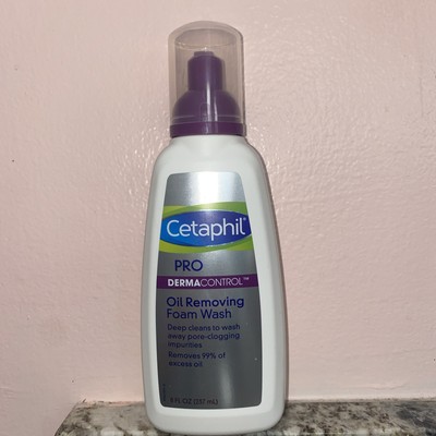Cetaphil Pro DermaControl Oil Removing Foam Wash 8oz New