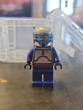 😱 LEGO Star Wars Minifigure Jango Fett w/ Balaclava Head From Set 7153 Mini Fig