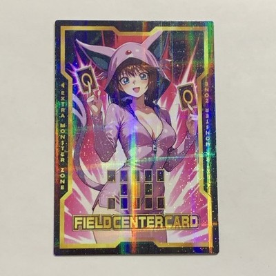 Tea Gardner X Espeon Pokemon Yugioh Field Center Foil Card Holo Anime Waifu  Cos | eBay