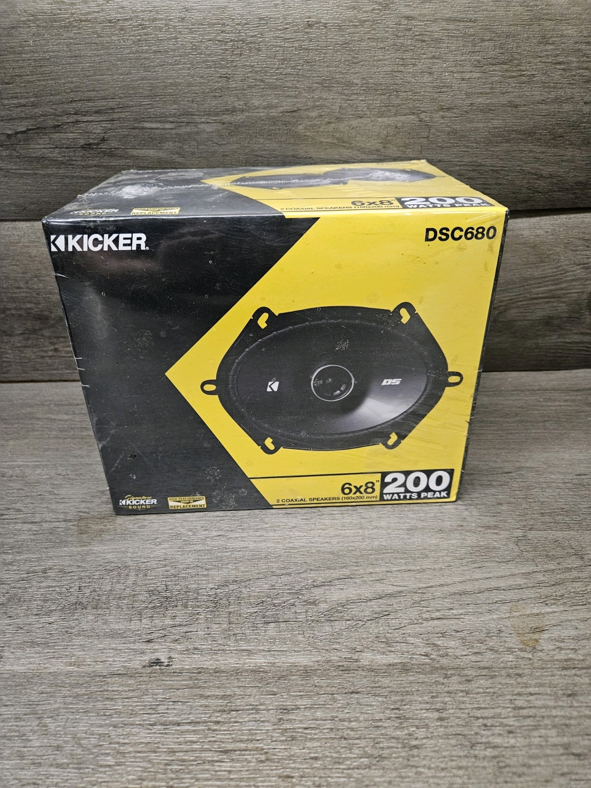 4) KICKER 43DSC6804 DSC680 6x8