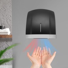 1800W Wall-mounted Hand Dryer Commercial Household Automatic High Speed ABS IPX1