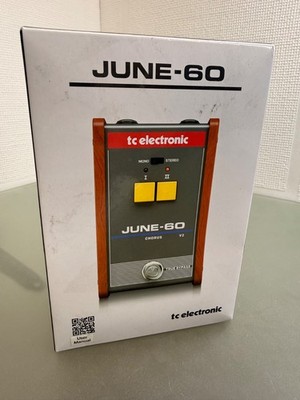 TC Electronic JUNE-60 V2 Chorus Pedal Open Box New Guitar Effect