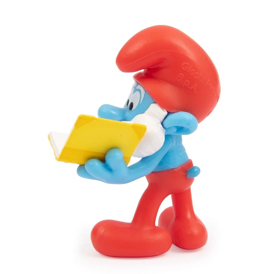Giochi Preziosi Smurfs - Series 3 (2025): Papa Smurf w/ Book - 5,5 cm/ 2.2" - Image 2 of 4