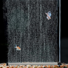 Aquarium Bubble Strip, Nano Air Bubble Curtain Wall Aquarium Air Stone Kit, Quie
