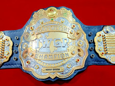 IWGP V4 Championship Belt Adult Size Handcrafted Flexible Leather Strap