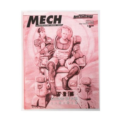 MechForce Battletech  Vol. 2, #5 ''Personnel File, Raid on Iconda Scenar Mag VG+