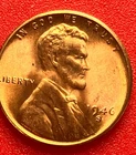 1946-S Lincoln Wheat Cent Penny GEM RED BU From an Original Bank Roll