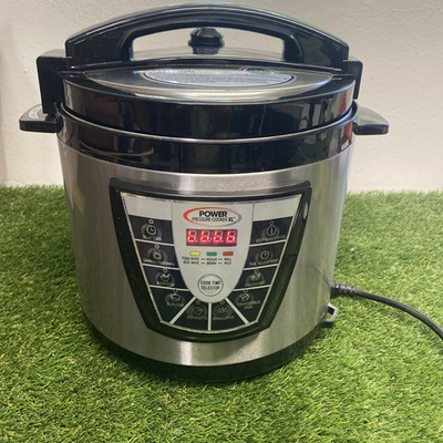 #ad Power Pressure Cooker XL 8 Quart Silver Black PPC780 $99.99