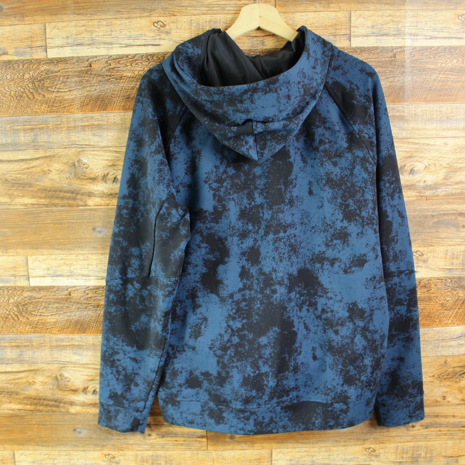 Lululemon City Sweat Pullover Camo Hoodie Mens L Green Black Sweatshirt image 3
