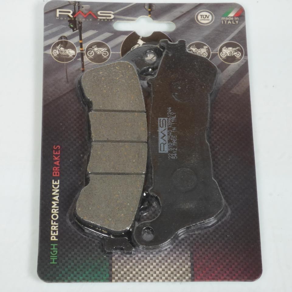 Plaquette de frein RMS pour éviter l'usure des disques Honda CBR 600 2011-2013
