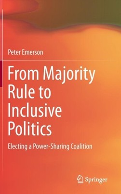 Emerson - From Majority Rule to Inclusive Politics - New hardback or c - X555z