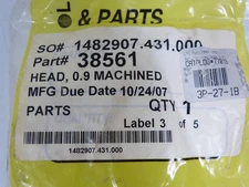 38561 New-FACORY SEALED; Milton-Roy 38561 LMI Acrylic Metering Pump Head 0.9
