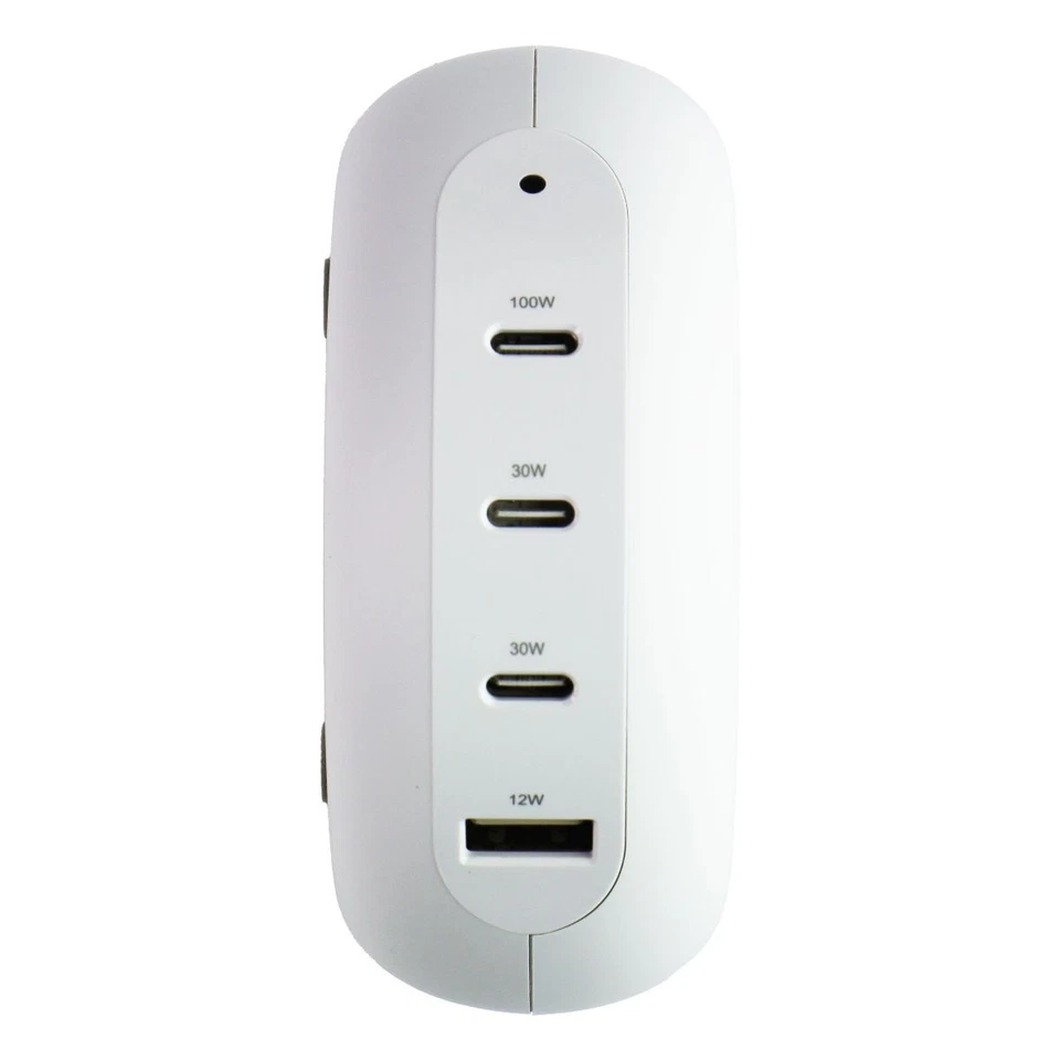 Hub PD TYLT (100W) multiporta (USB-C/USB-A) com carregamento sem fio (PWRHUB100W-T) - Imagem 4 de 4