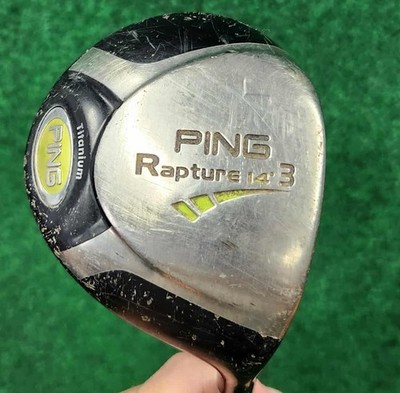 Ping Rapture Fairway 3 Wood 14* with Graphite TFC 909F Stiff Flex