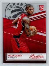 2015-16 Panini Prestige Acetate Rookies RC #48 Delon Wright Toronto Raptors