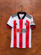 SHEFFIELD UNITED 2020/2021 HOME FOOTBALL SHIRT ADIDAS SIZE S ADULT