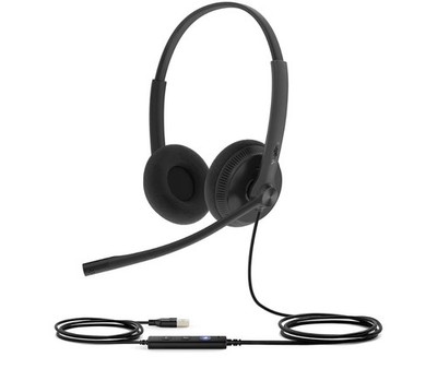 Yealink UH34 Lite Dual Teams USB Headset with Micr & Noise Cancelling