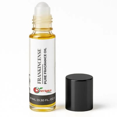 Frankincense Musk Perfume Oil   Long Lasting Premium Attar | 9ml Roll-On Bottle